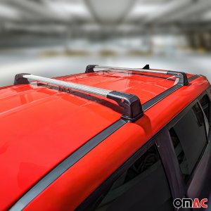 Mazda 6 Sedan Roof Rack Cross Bars - Omac - Wing - Black - '09-'21